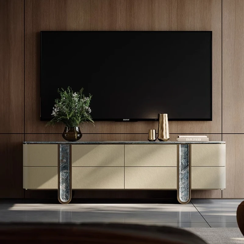 Storage Organizer TV Cabinet Luxury Storage Cabinet Designer Monitor Trendy Tv Table Universal Hallway Display Muebles Furniture