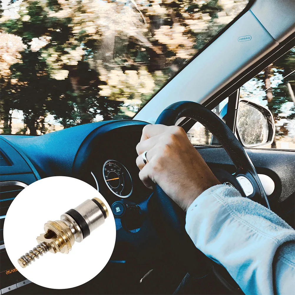 

10pcs Copper -3 Valve Core For Automotive Air Conditioning Systems High Low Pressure Charging Replacement Stem Core R134A3