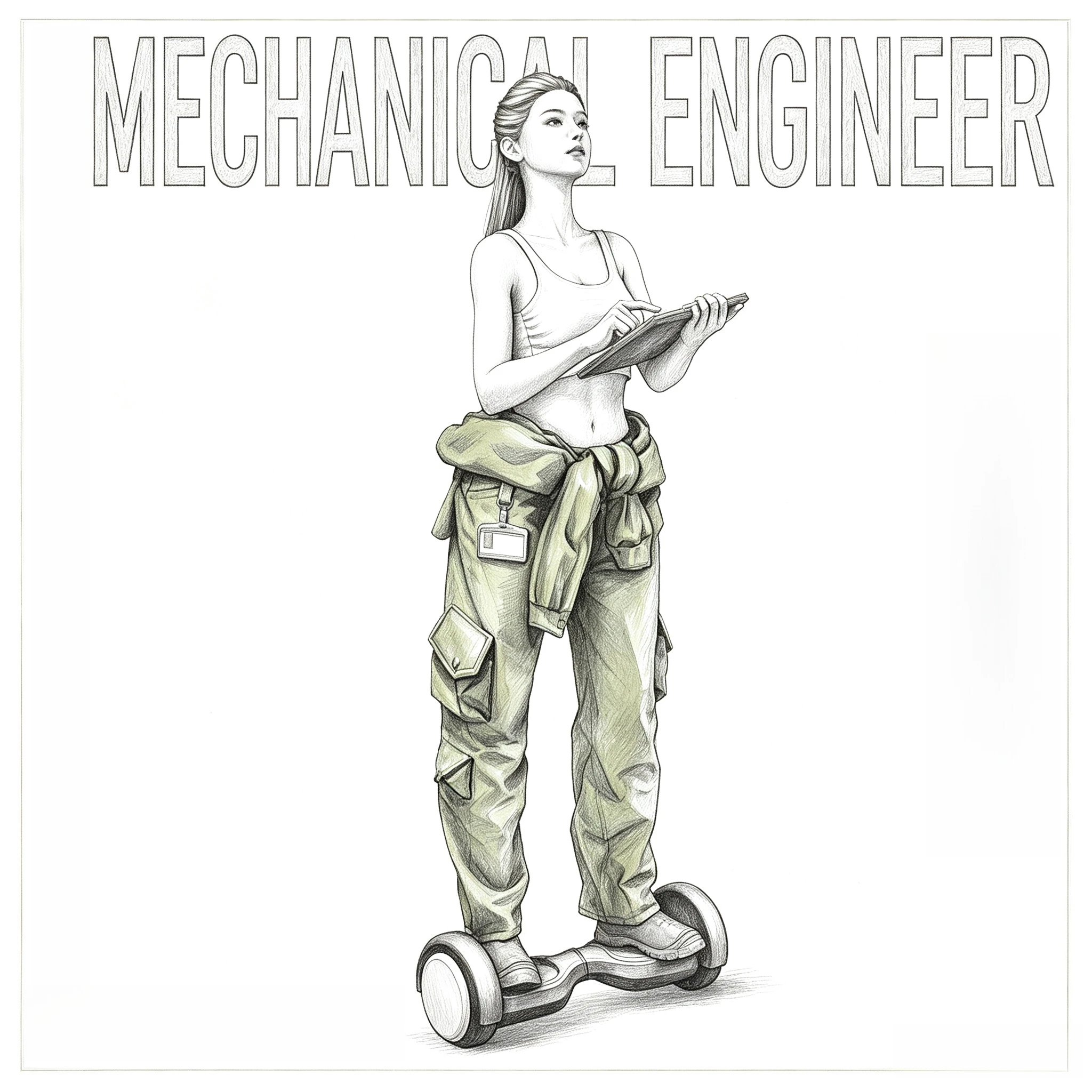 69mm, 1/24 Resin Model Assembly Kit, GK， Mechanical Engineer, DIY Kit, Unpainted Model