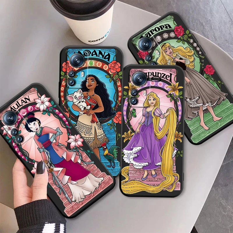 

Disney Princess Alice For Xiaomi Mi 14 13T 13 12T 12 11T 11i 11 10T 10 Pro Lite Ultra 5G Black Soft Phone Case