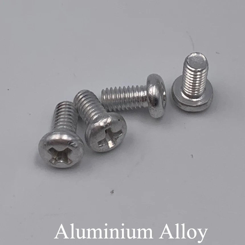 m6-m6-10-12-16-20-25-30-35-40-45-50-60mm-al-parafuso-de-liga-de-aluminio-phillips-cruz-recesso-parafuso-de-cabeca-redonda