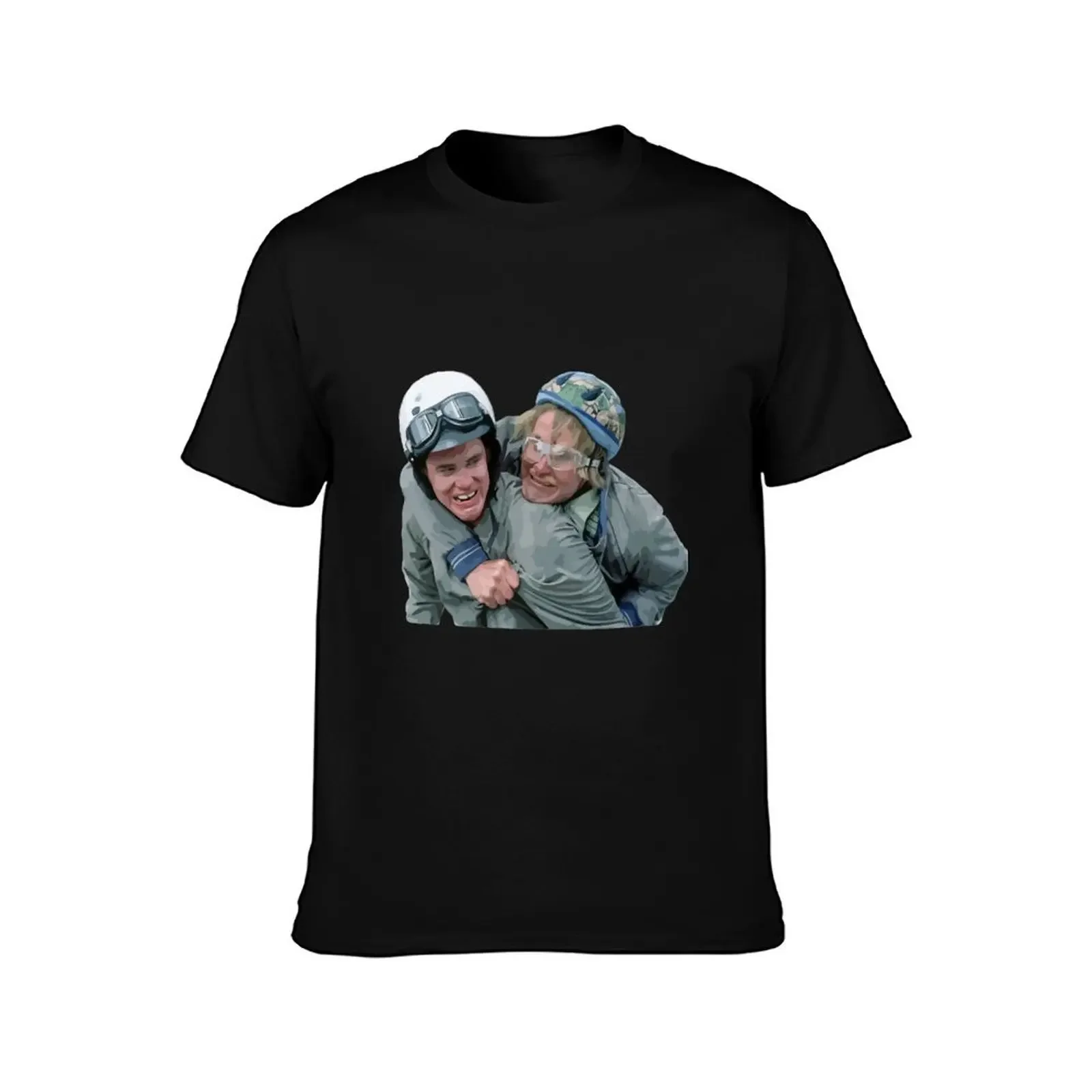 Dumb and Dumber - Bike Ride T-Shirt vintage anime shirt street wear shirts graphic Men's clothing