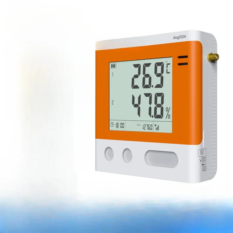 Remote temperature and humidity recorder monitoring, multi-channel temperature and humidity meter in cold storage