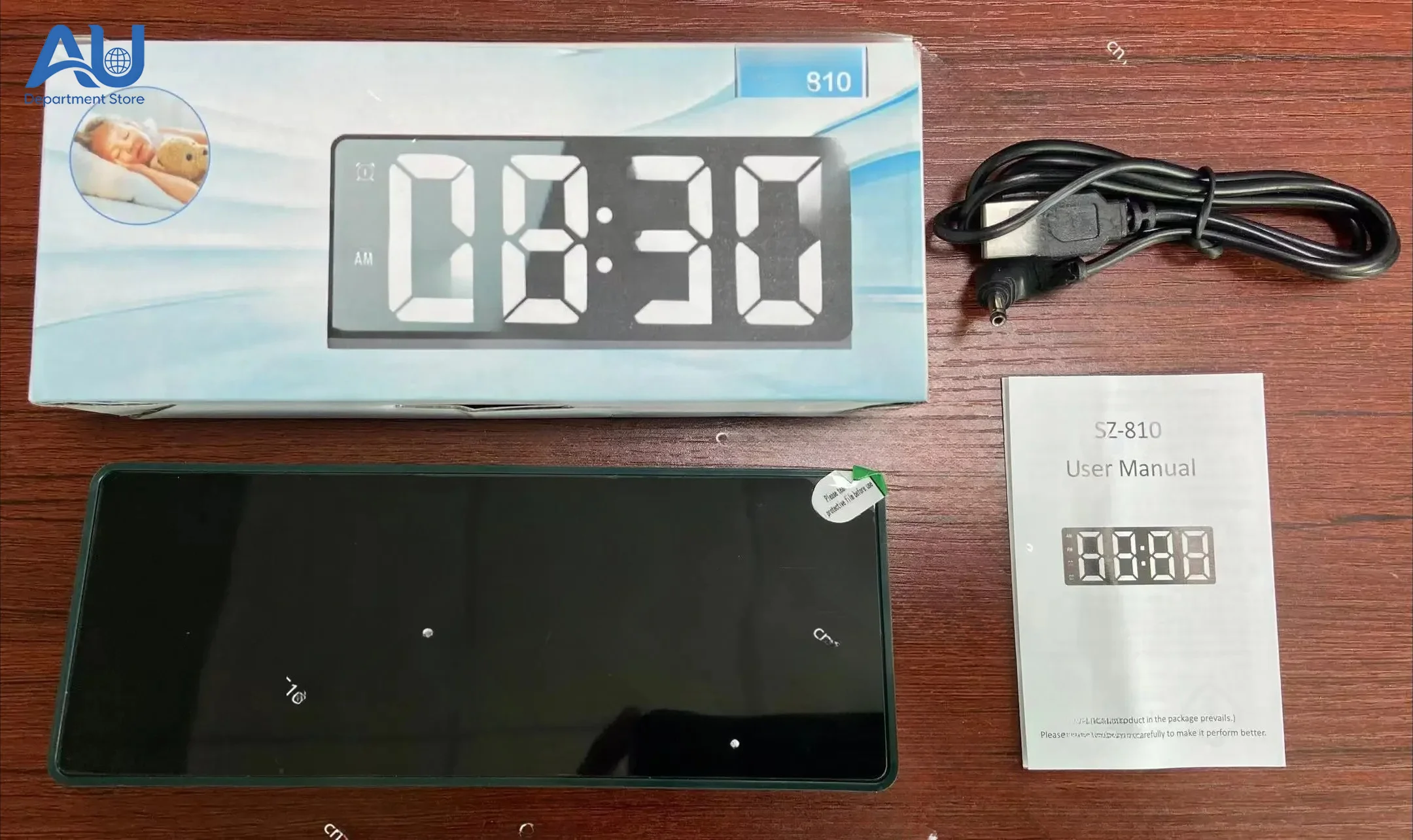 Hot Battery Powered Mini Digital Alarm Clock Temperature Date Week Backlight Sleepy Mute Clock 12/24h Countdown LCD Clock