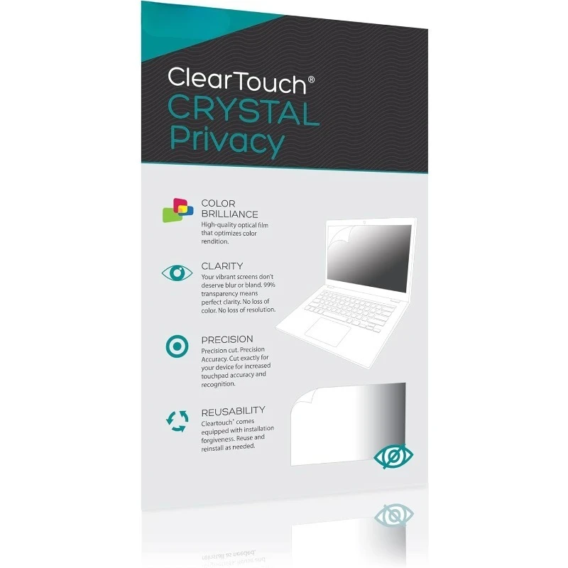 أفضل واقي شاشة متوافق مع الكمبيوتر المحمول ACEMAGIC AX15 Windows 11 (15.6 بوصة) - ClearTouch Crystal Privacy (2-Pac #1