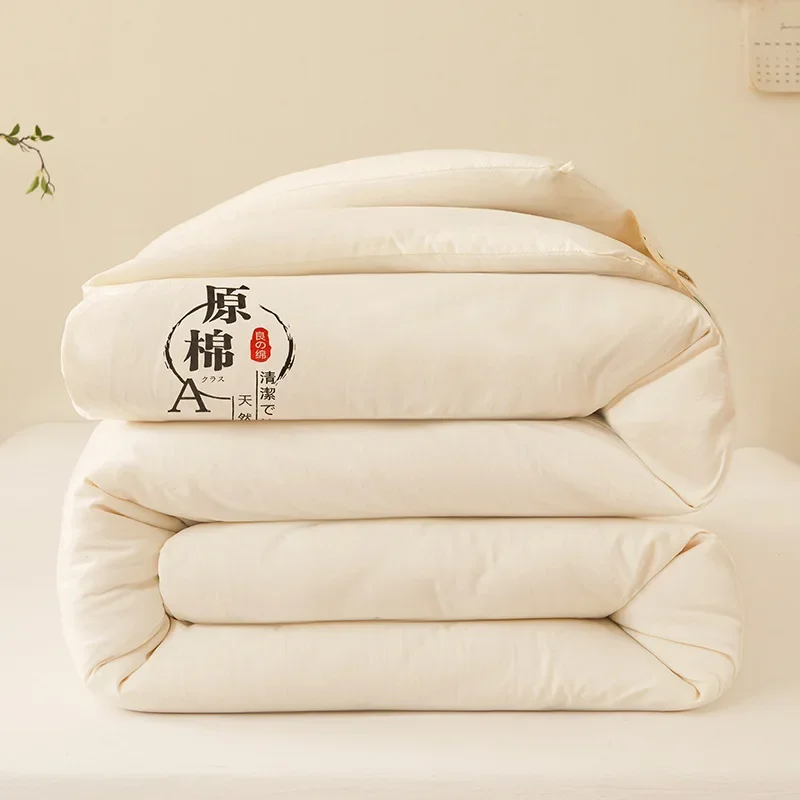 CollecttestHotel soybean fiber quilt for spring, autumn, and winter, single and double person quilt core, promotional gift quilt
