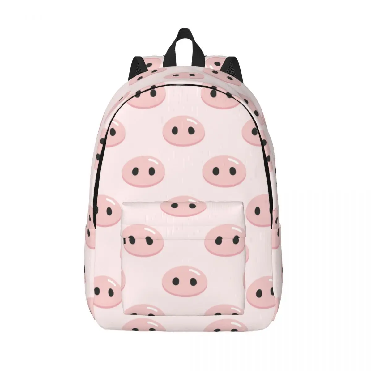 

Pink Cartoon Cute Pig Animal for Teens Student School Bookbag Daypack Elementary High College Gift