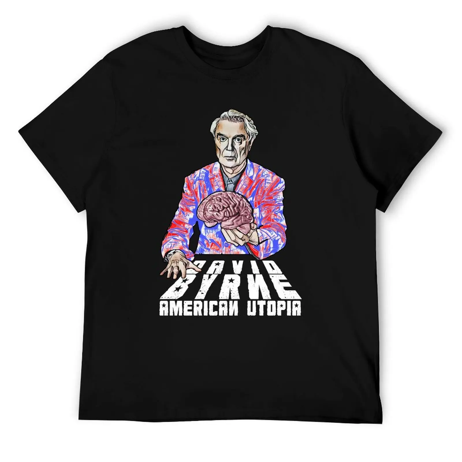 

This is Your Brain on David Byrne T-Shirt man t shirt graphic funny t shirts cotton T-Shirt
