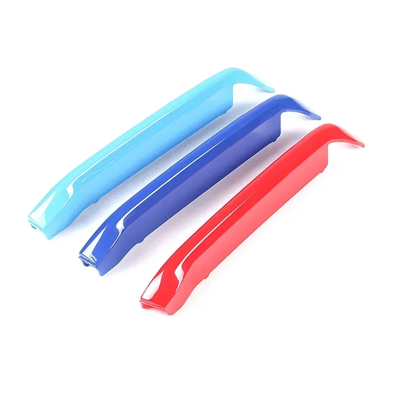 

3pcs ABS for BMW X7 G07 2019 2020 2021 2022 Car Racing Grille Strip Trim Clip M Power Performance Car-Styling Accessories