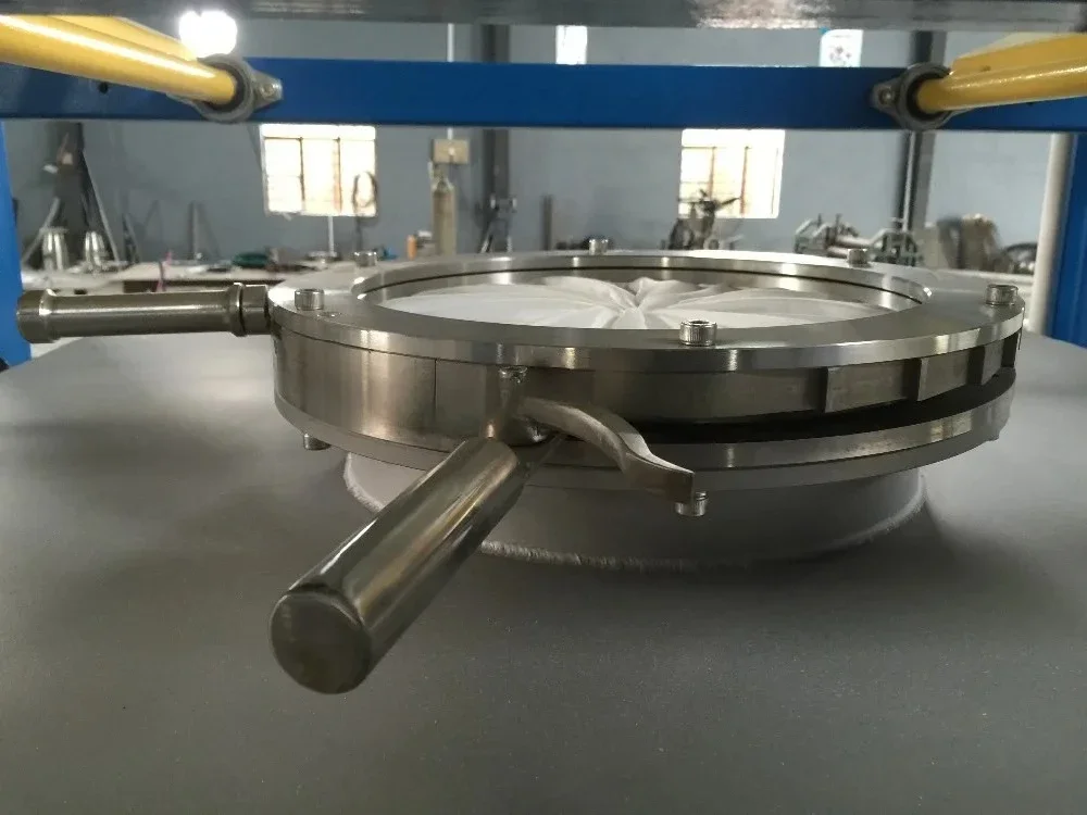 Particle Flow Control Stainless Steel Manual Iris Valve (DN600)
