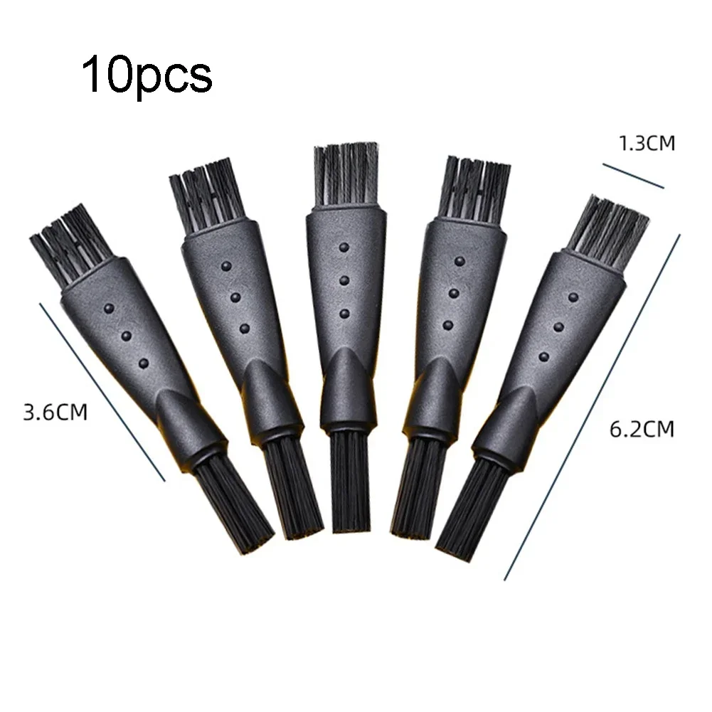 10pcs Beauty Electric Shaver Brush Cleaning Tool Home Travel Shaver ABS Nylon Brush Dust Cleaning Hand Tool