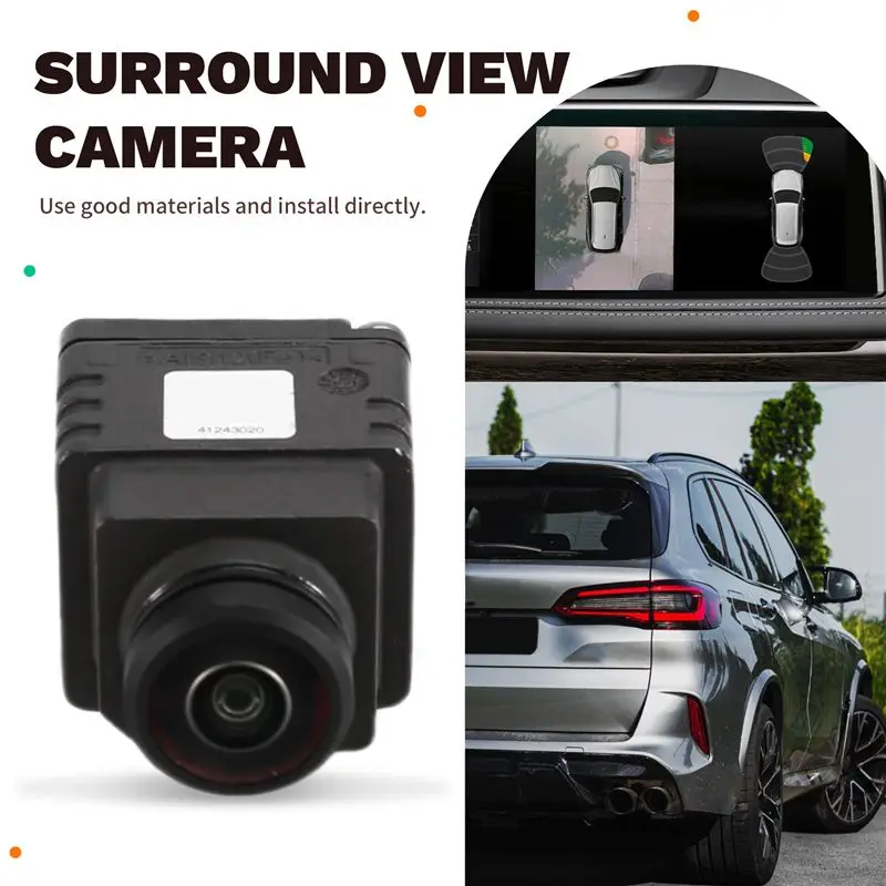 For BMW M5 M8 X5 X6 X7 G15 Chassis Surround View Camera 360° Panoramic View Part Numbers 66539495742, 66535A0F6D7, 0263007177A