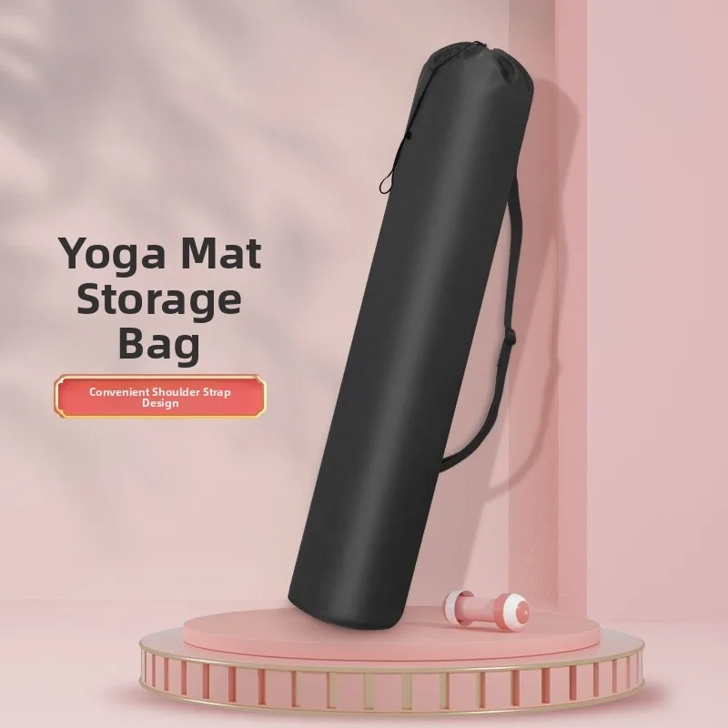 

Convenient Long Yoga Mat Storage Bag Canvas Multi-Functional Sports Bag Dustproof Foam Axis Cover Bag Fly Storage Tools