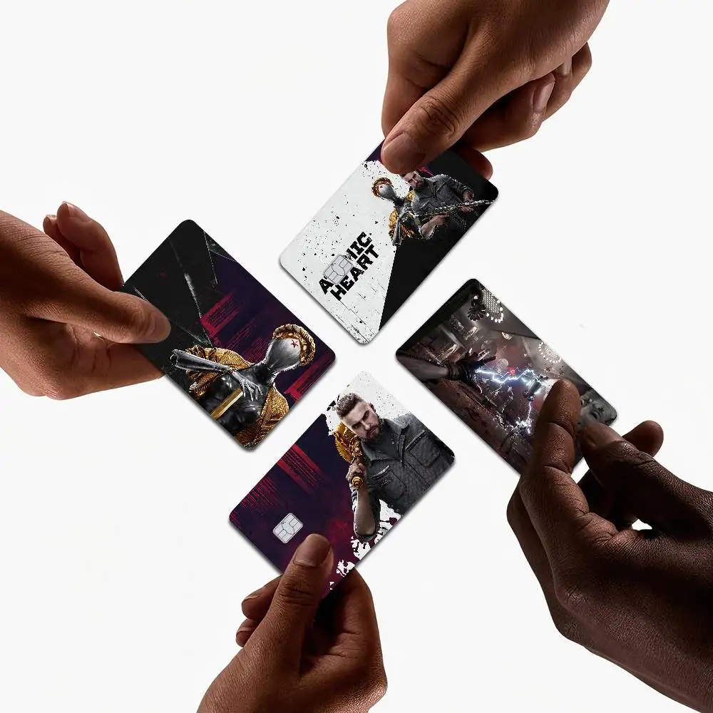 أنيمي A-الذري H-القلب 100% رائجة البيع أمين الائتمان الخصم البنك بطاقة حافلة بطاقة فيلم الجلد ملصق