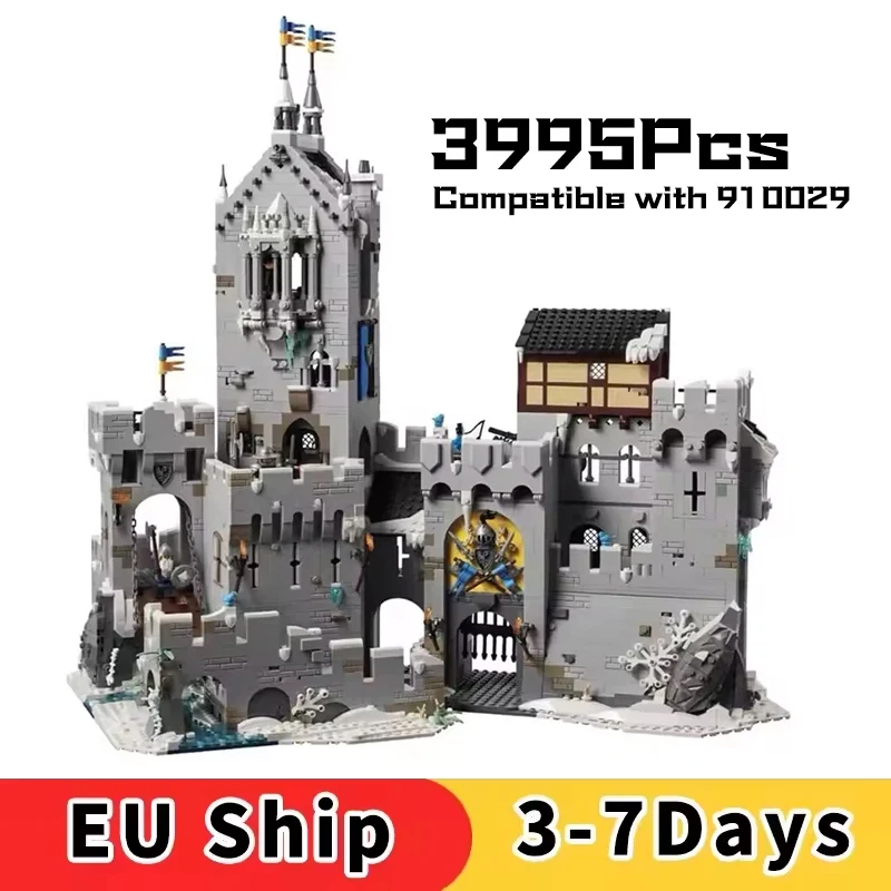 3997 Elementów Góry Forteca Model Klocki z Polski za $118.11 / ~450zł