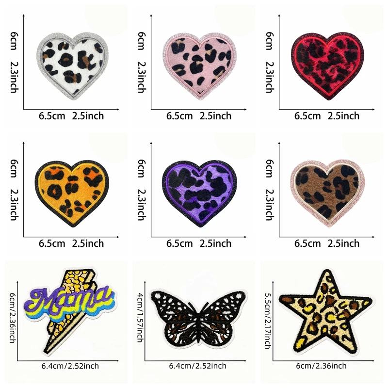 Parche bordado leopardo dibujos animados – Termoadhesivo para planchar - imagen 5