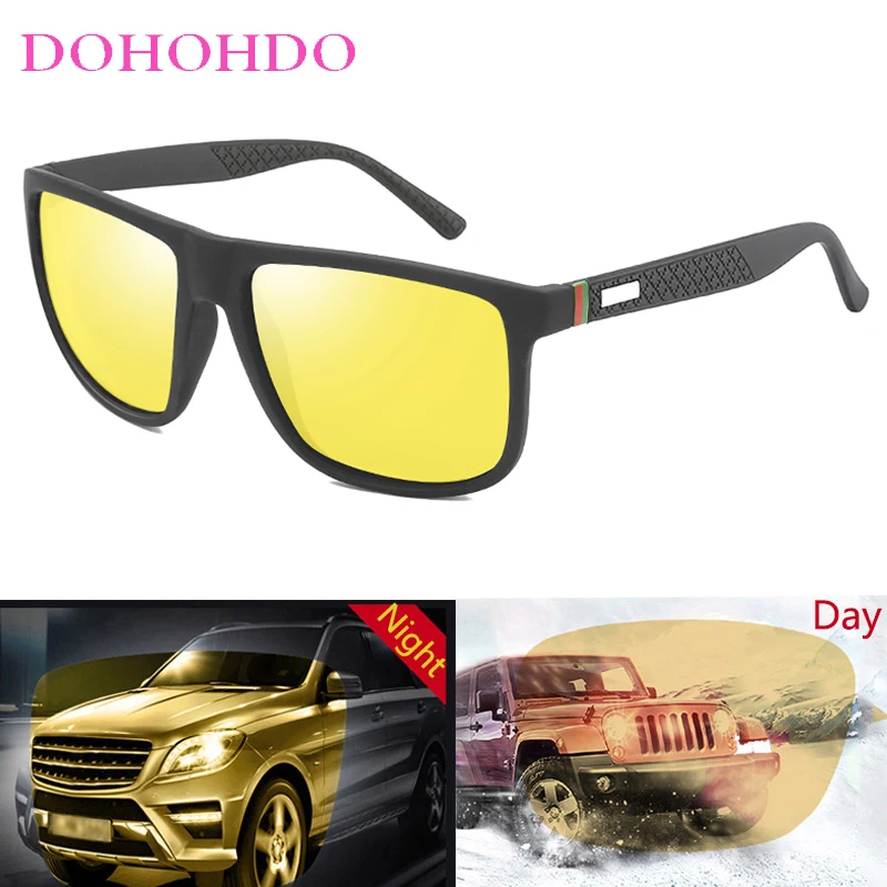 

Trendy Brand Designer Driving Polarized Anti-Glare Sunglasses Men Women Classic Night Vision Goggles Unisex UV400 Lunette Homme