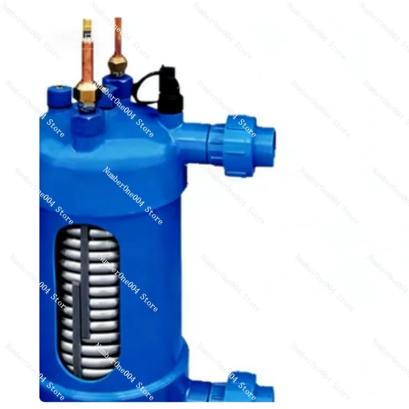 For Saltwater Swimming Pools Efficient Heating System Pool Heat Pump Full Titanium Tube Heat Exchanger