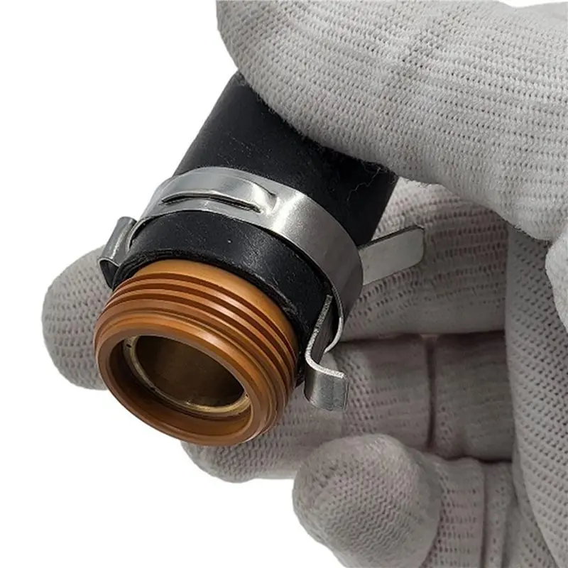 75STO-2X 220953 Ohmic Retaining Cap For PMX 45XP, 65, 85, 105 Plasma Cutting Torch - Black Polymer