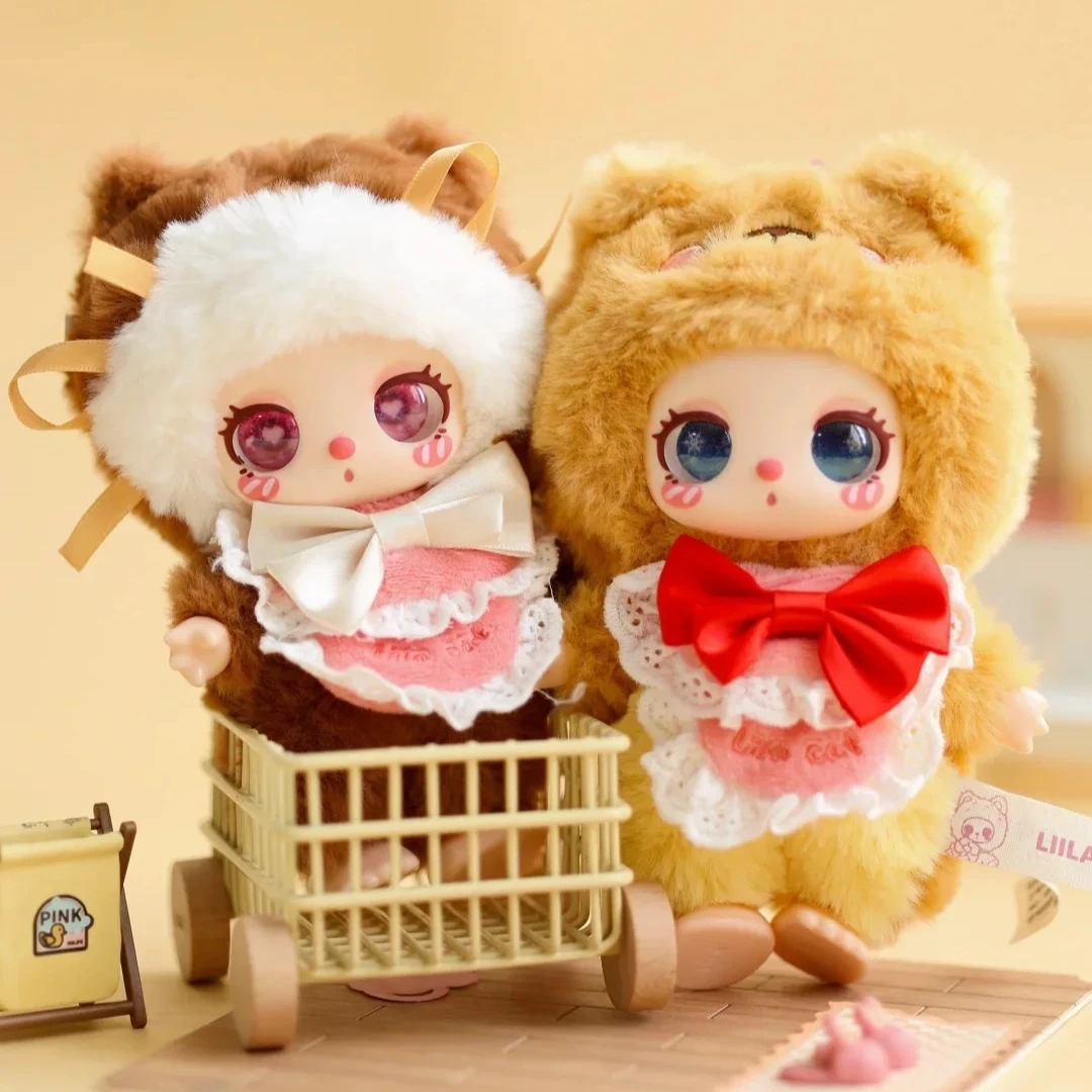 

In Stock Genuine Liila V4 Dessert Master Cat Series Blind Box Desktop Ornament Toy Decor Backpack Pendant Kid Birthday Gift Toy