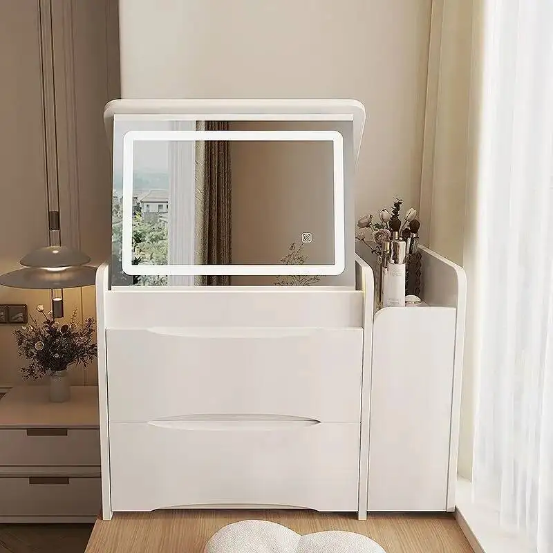 Modern Dressing Woman Makeup Comfortable Vanities Table Makeup Storage Dresser Standing Organizer Drawer Dresser Home Things