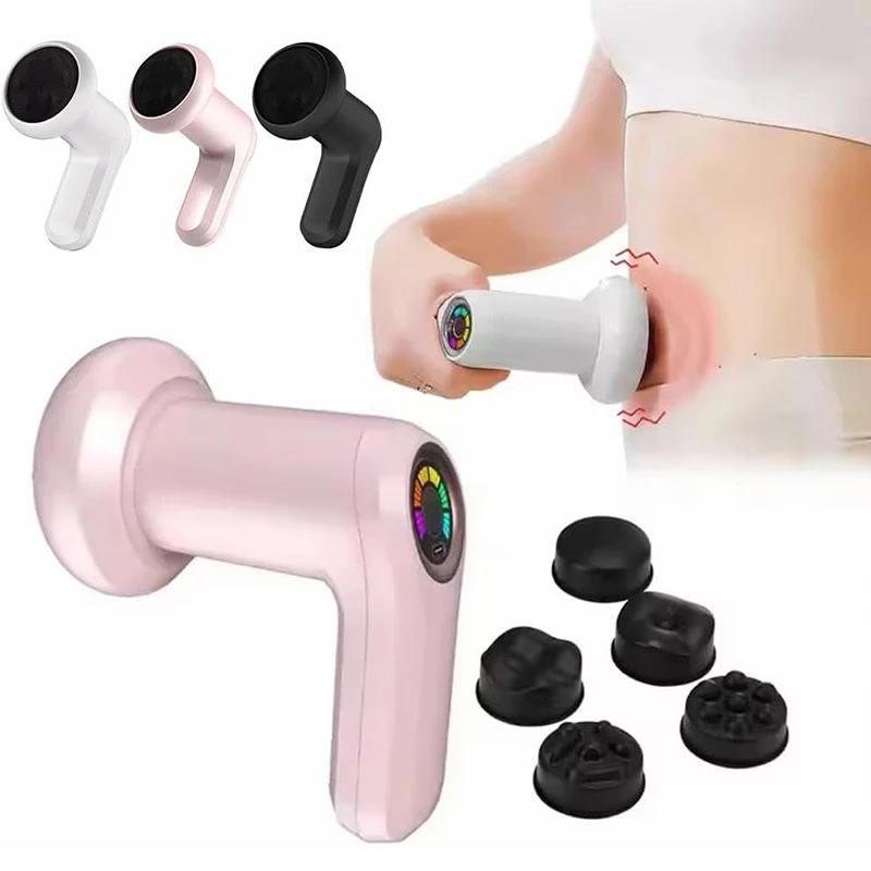 

2025 Electric Body Massager Neck Back Shoulder Body Sculpting Machine Cordless Handheld Cellulite Massage Device Beauty Tool