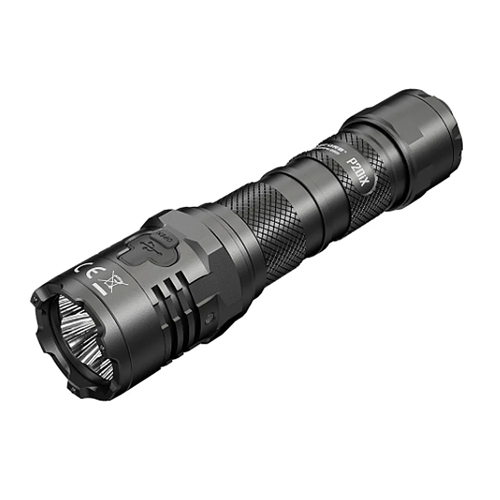 NITECORE P20iX USB-C Rechargeable Torch Super Bright Military Tactical 4000lumen STROBE READY Flashlight with NL2150HPi Battery