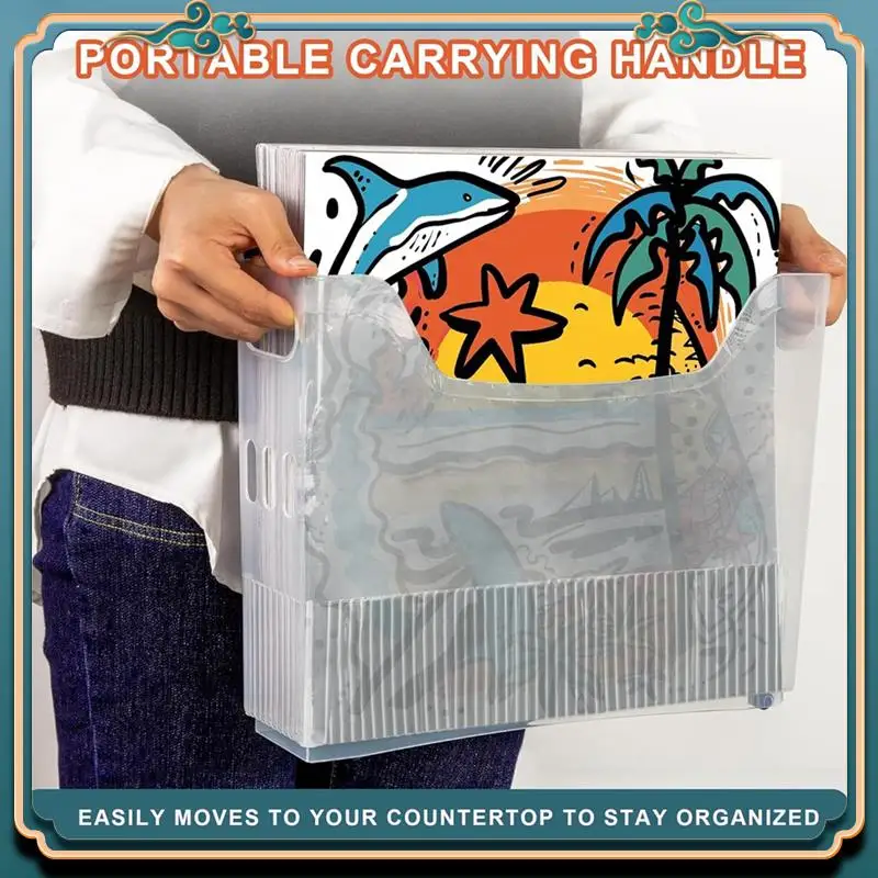 (Новинка) — 4 шт., 12 х 12 дюймов для хранения бумаги, Хранение бумаги для скрапбукинга с колесами, Хранение бумаги для скрапбукинга, бумага 12 х 12 дюймов