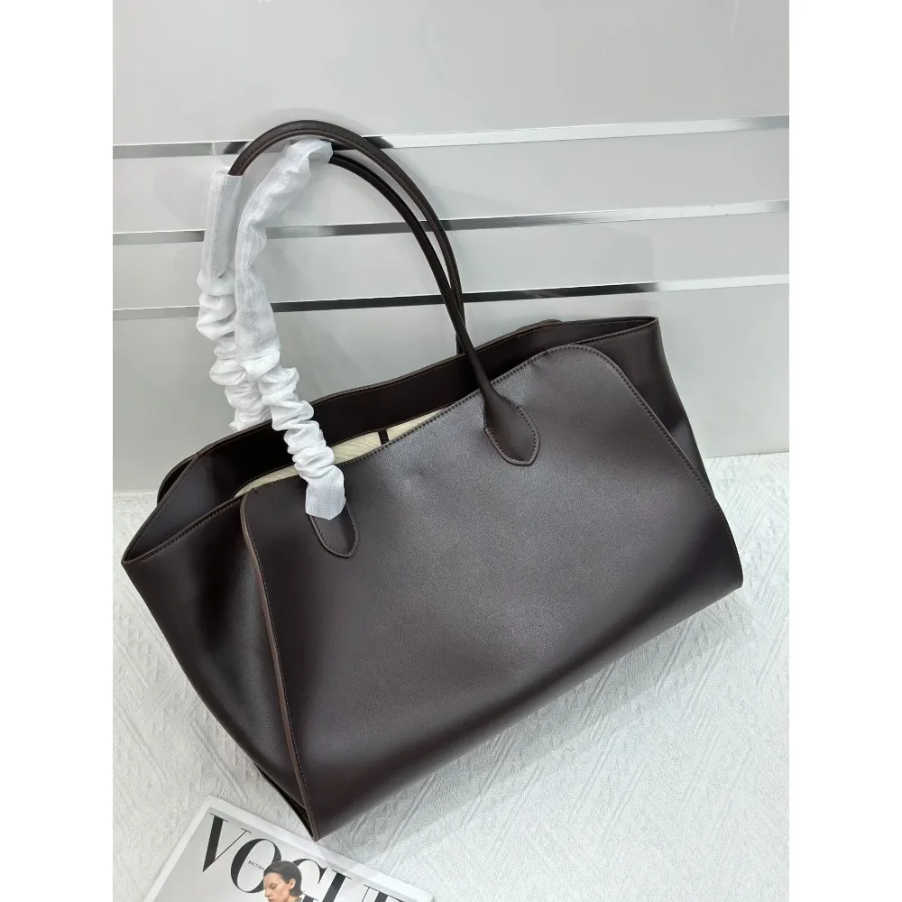 

Light Luxury High Quality Leather Tote Large Capacity Fashion Commuter Handbag Simple High Texture Bag Casual Versatile
