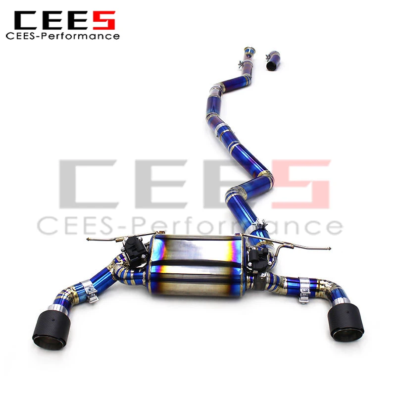CEES Catback Exhaust For BMW M240/M240i M235i F22 3.0T 2017-2024 Valvetronic Muffler Exhaust System With Remote Controller