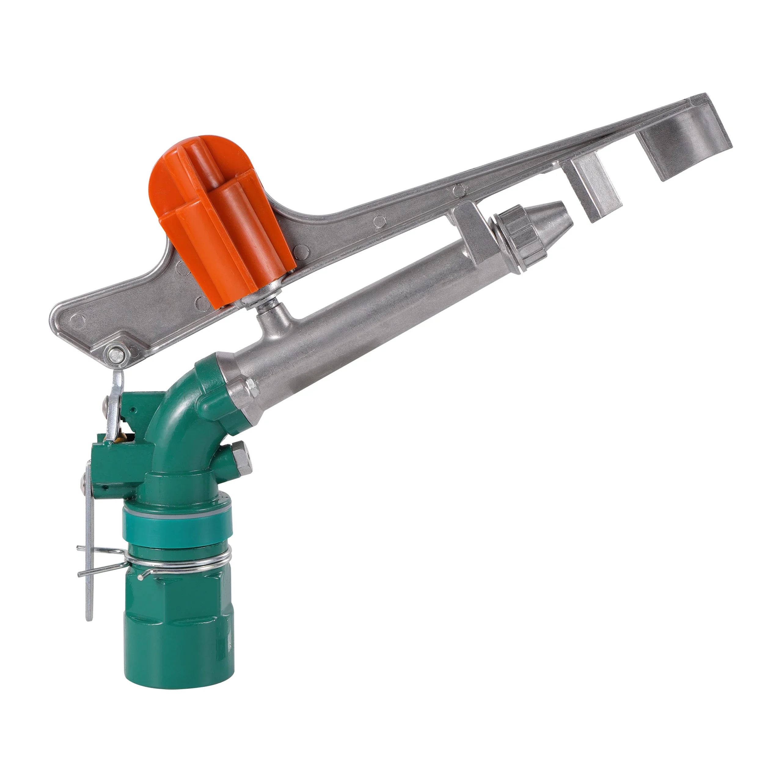 

1.5" Female Thread Rotation Rocker Sprinkler Gun Irrigation Spray Gun Field Garden Lawn Large Area Watering Irrigation Device