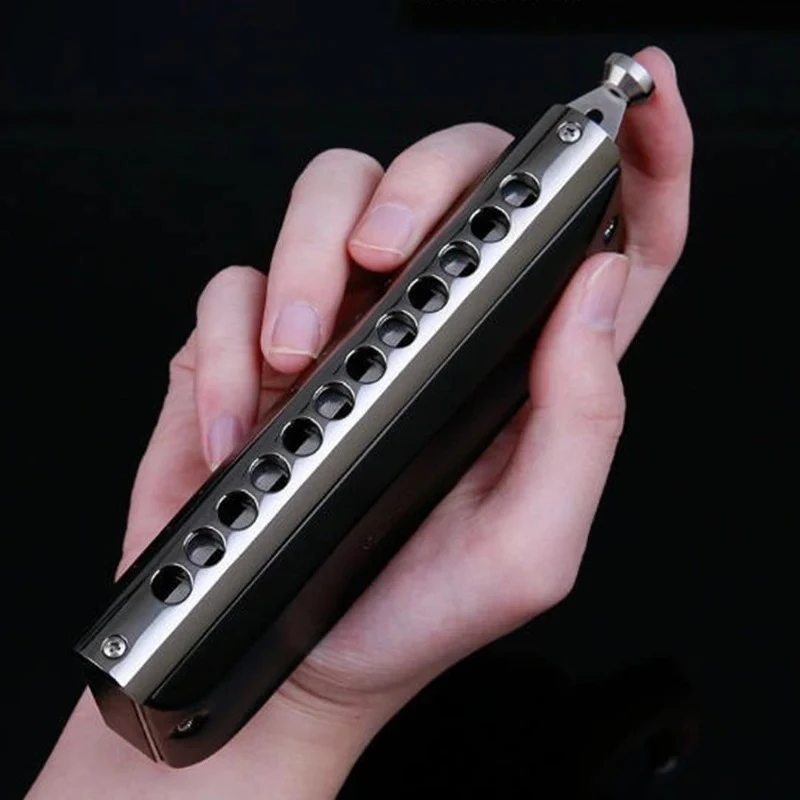 Chromatic Harmonica 12 Hole C Key Beginners Harmonicas Adults Children Practice Performance Harmonica Portable Harmonicas Set