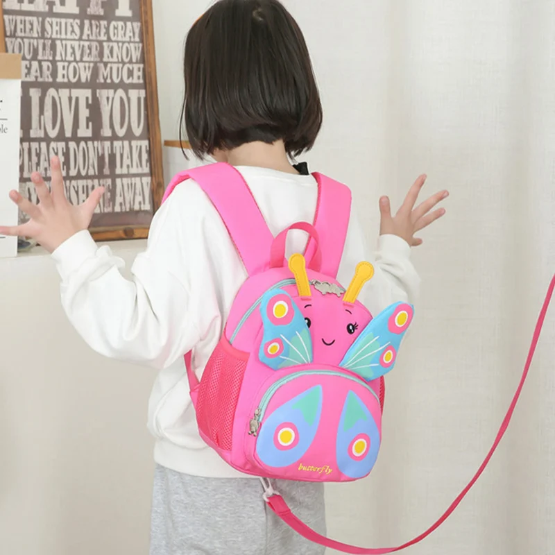 Cartoon Animal Stitch Kids Backpack Mini Schoolbag Girls and Boys Cute Shoulder Bag Kids Girl Anti-lost Shoulder Bag for 2-12Y