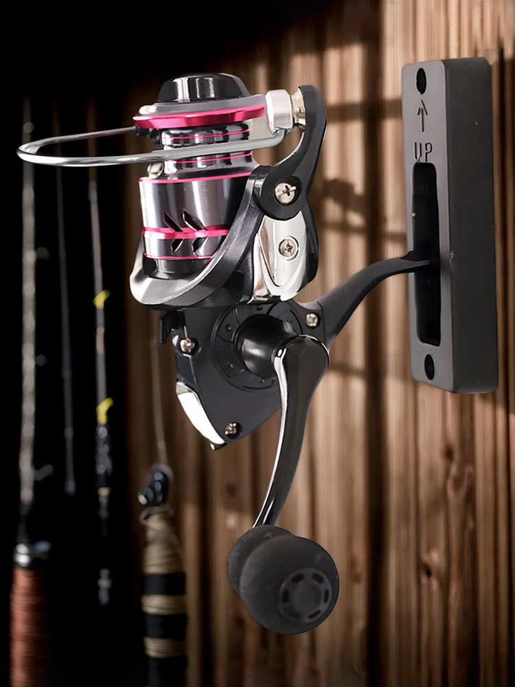 Angeln Reel Halter Lagerung Rack Wand Montiert Reel Display Stand Spinning Reel Organisatoren Halter für Home Garage Shop