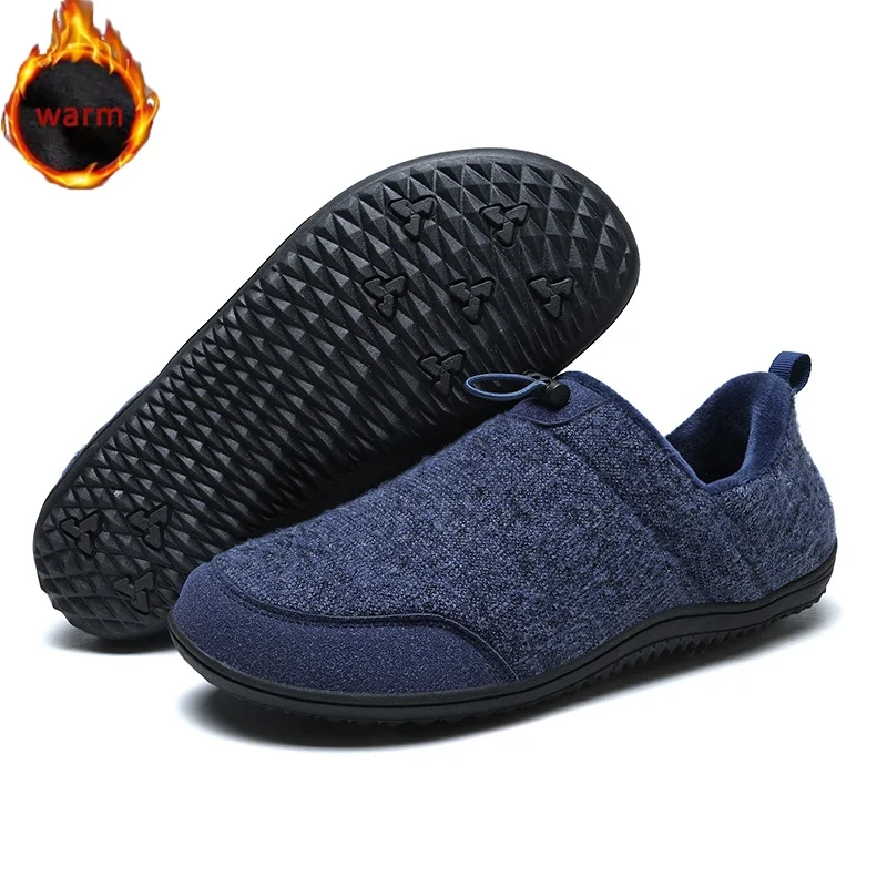 

2025 зимняя мужская и женская парная теплая хлопковая обувь, домашняя нескользящая обувь на мягкой подошве, удобная уличная нескользящая повседневная обувь на плоской подошве