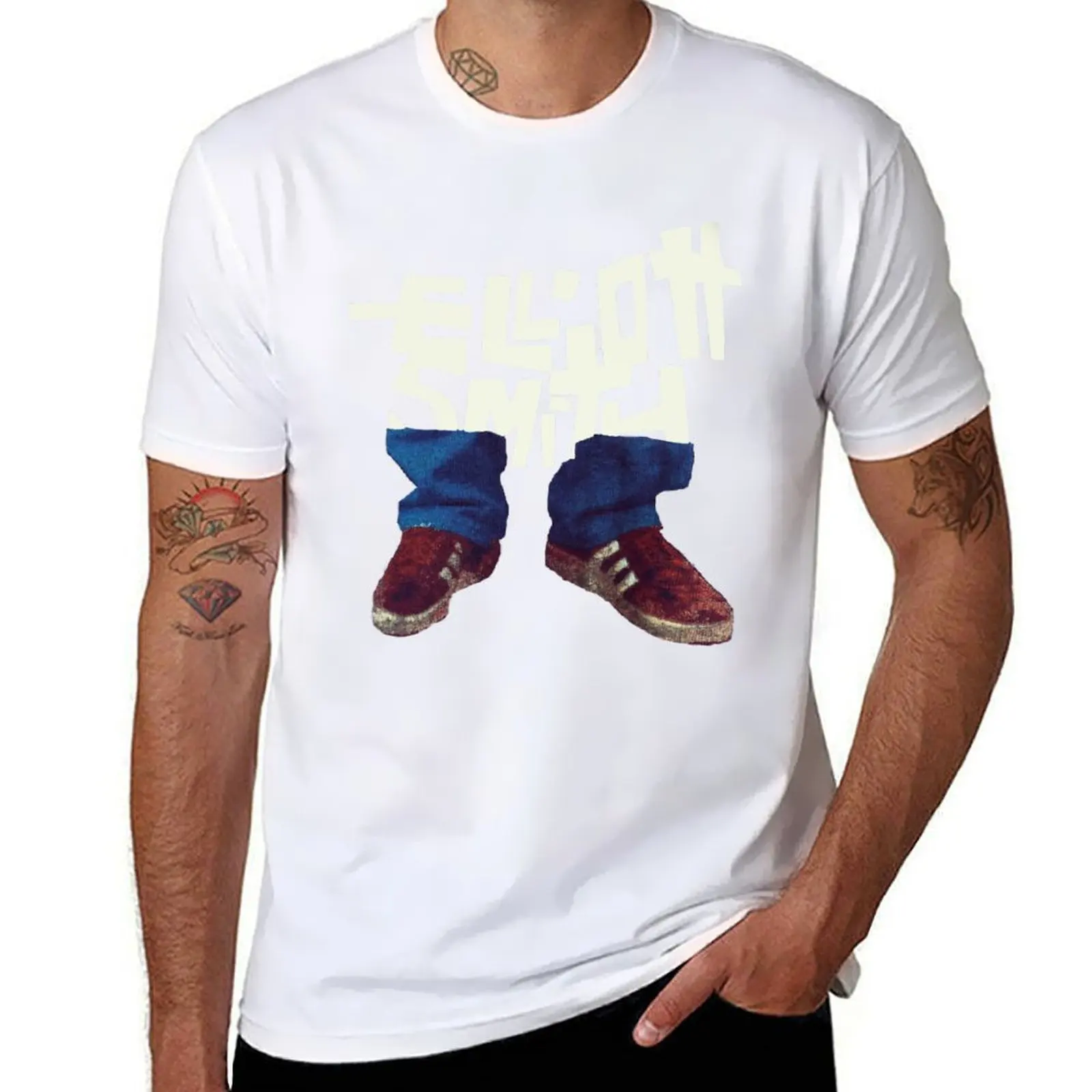 

Elliott Smith son of sam shoes sopranos T-Shirt anime tshirt funny t shirts dark humor T-Shirt