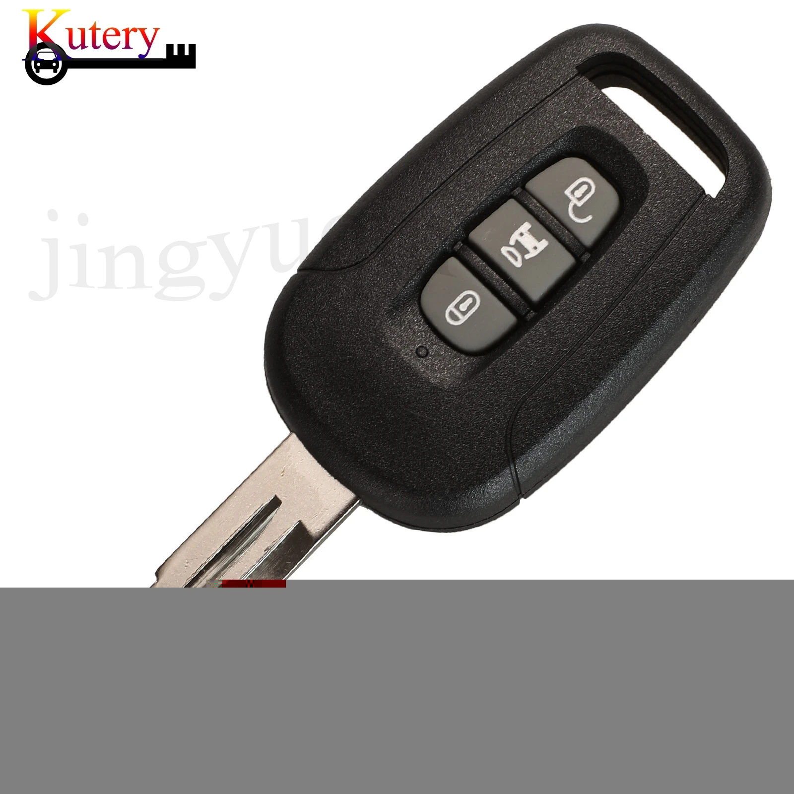 jingyuqin zdalny kluczyk samochodowy do Chevrolet Captiva Opel Antara 433.92MHZ z chipem ID46 PCF7936 2/3 przyciski Keyless-Go