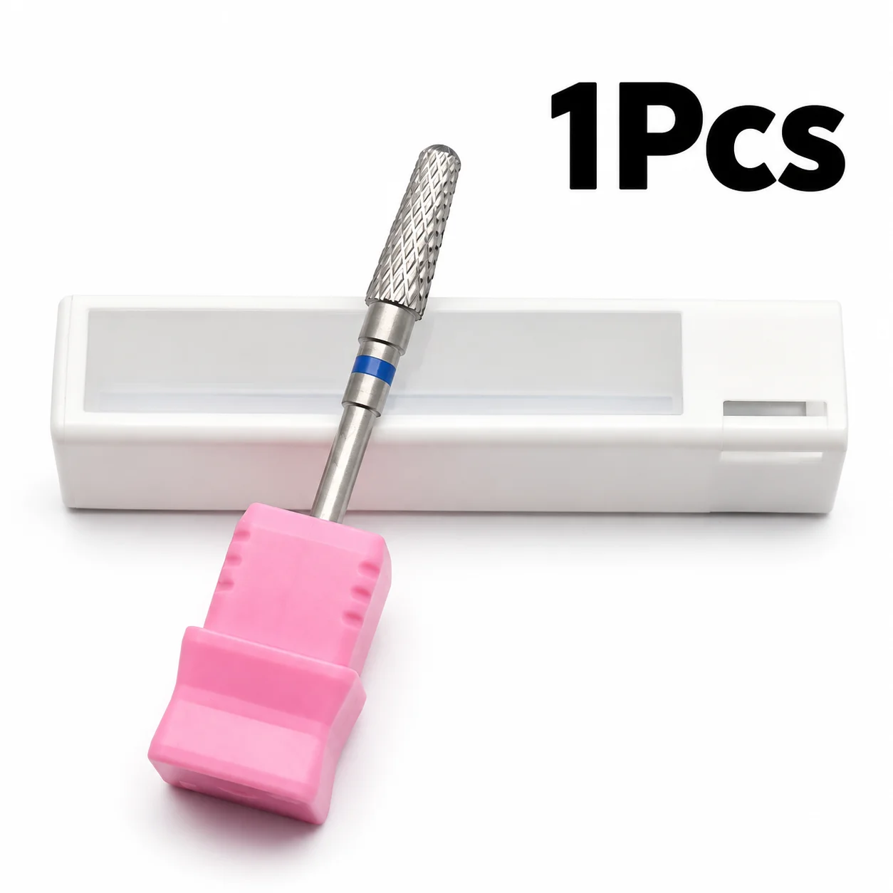 1Pc Stainless Steel Nail Drill Bit for Electric Manicure Machine - Cuticle Cleaning Gel Polish Removal & Nail Grinding Tool