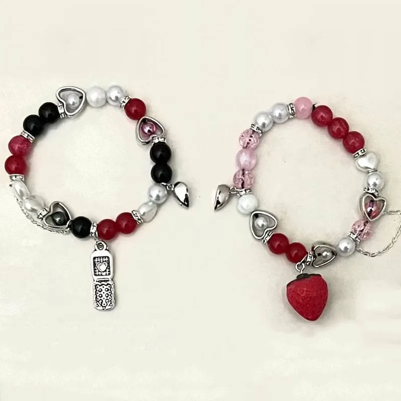 Nana Hachi anime Matching Beaded Bracelets Y2k Handmade