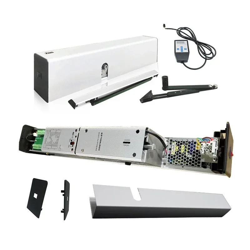China DEPER European Standard DSW85 Built-In Spring Electric Automatic Swing Door Operator Fire-Rated Automatic Door Closer