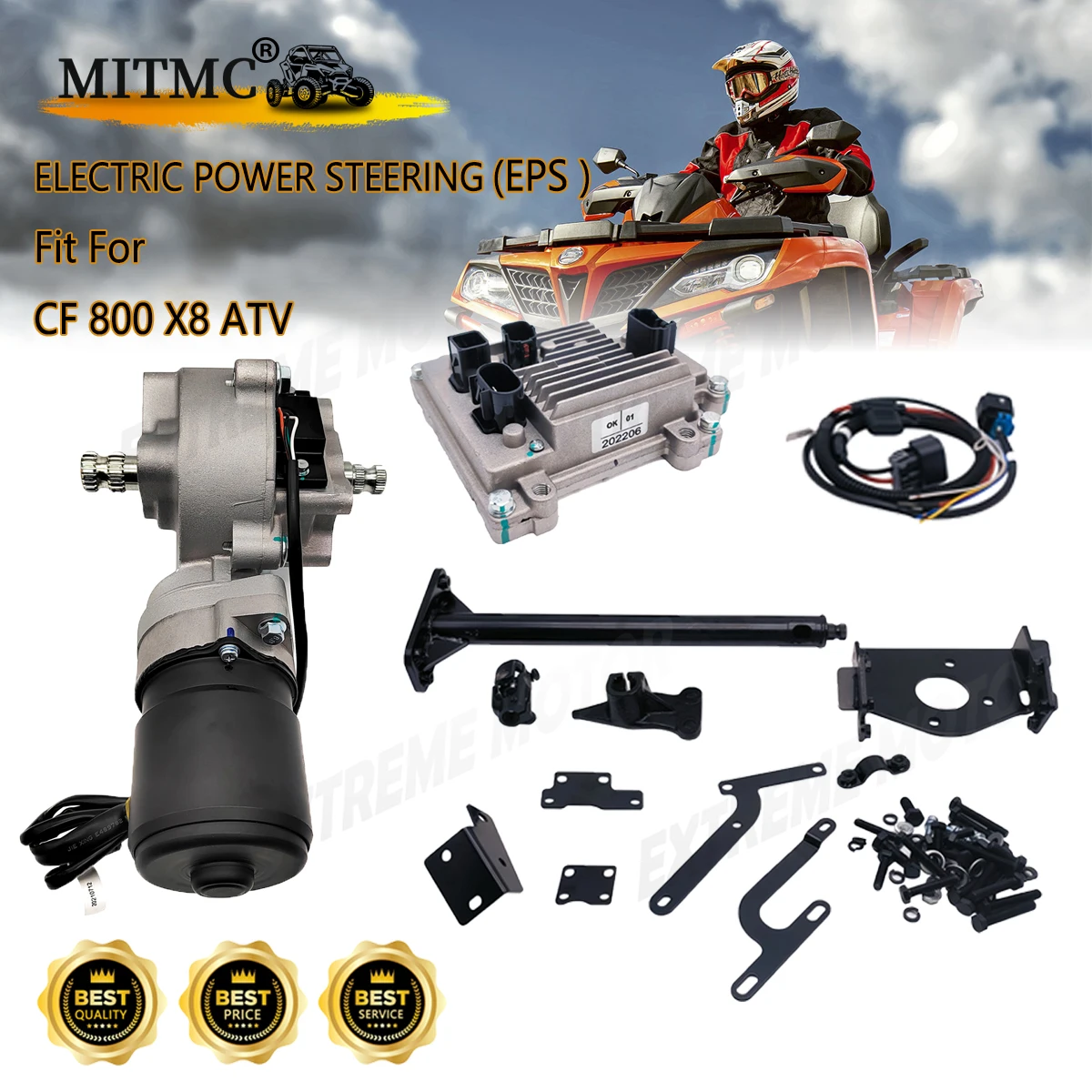 Elektryczne wspomaganie kierownicy EPS CF ATV CF800 X8 EFI 2014 ATV UTV części 7020-100400 Paeps 7001