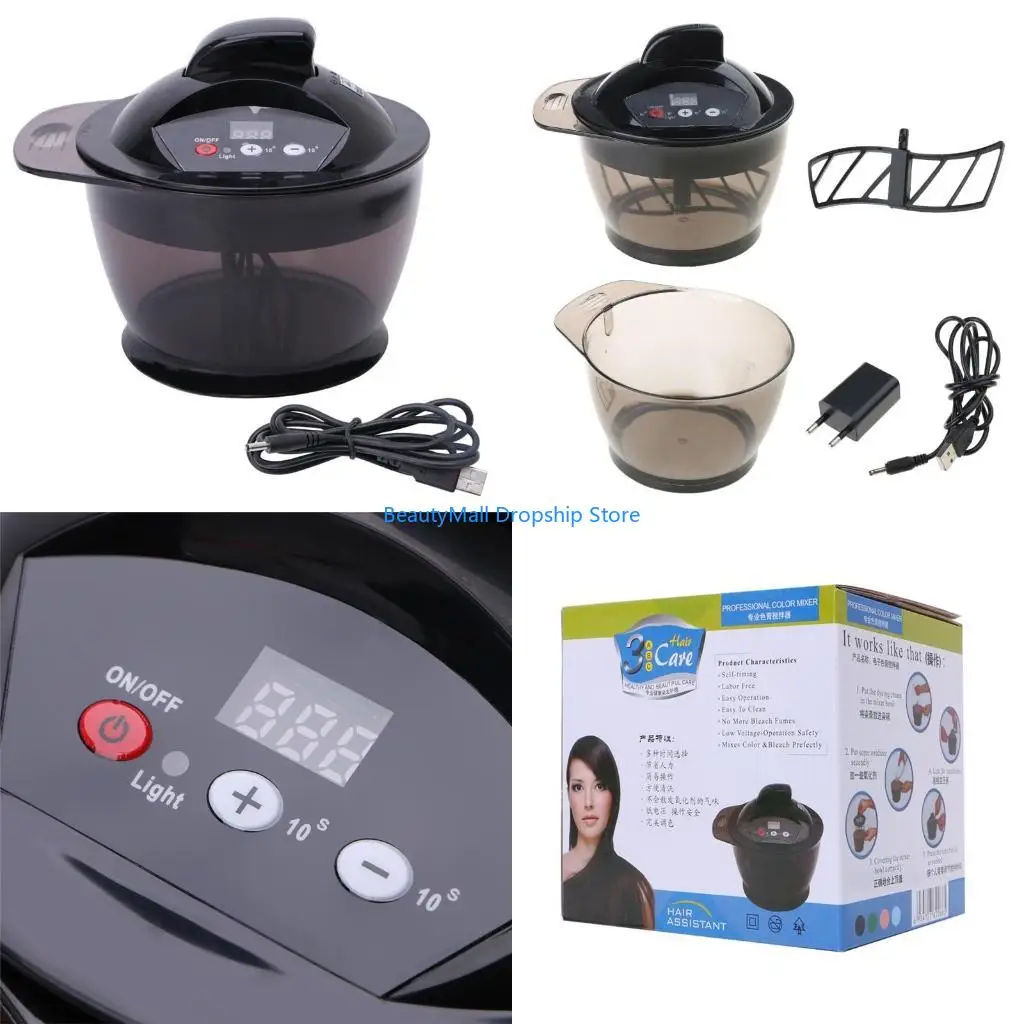 40JD Professional Electric Hair Coloring Bowl Automatic Mixer For Hairs Color Mixing