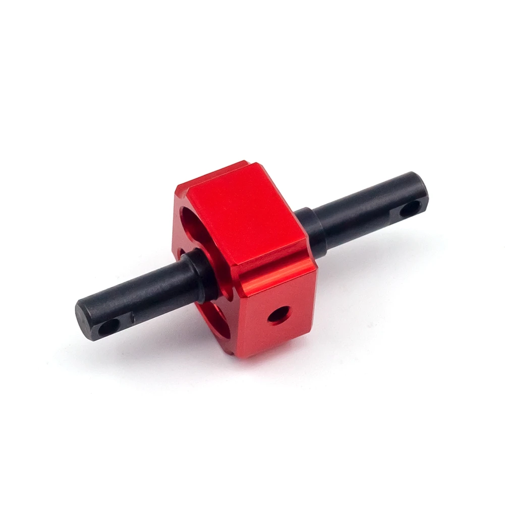 Metal Differential Locker Spool for Traxxas Drag Slash 1967 Chevy C10 1/10 RC Drag Truck Upgrades Accessories,Red