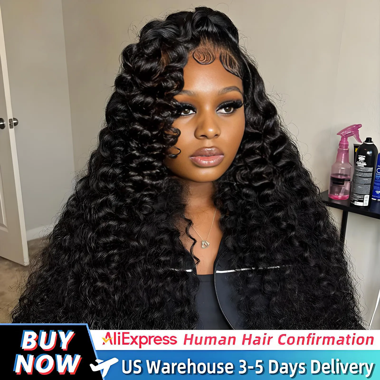 

13x6 Hd Deep Wave Lace Front Wig 250 Density Brazilian Curly Human Hair Lace Wigs 40 Inch Glueless Wig Human Hair With Baby Hair