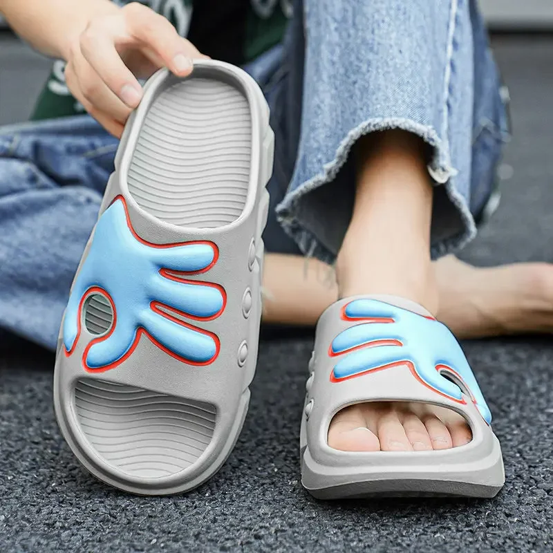 

Мягкие мужские тапочки Sabot Beach для взрослых Eva Низкая цена ПВХ Дешевые туфли Liquidation Fun Slides Дизайнерская роскошная оригинальная мужская обувь Y2k