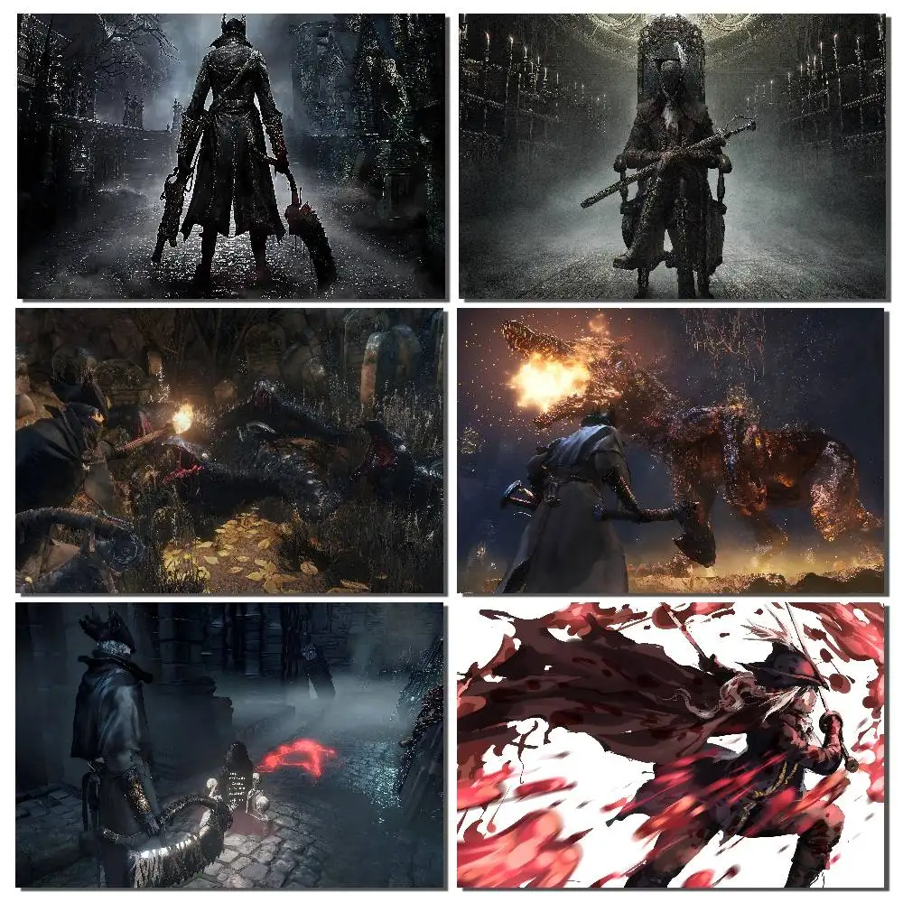 Fantasy Bloodborne Videospiel-Fotografie-Hintergründe, Fototapete, Hintergrundpapier, Requisiten für Fotostudio-Aufnahmen, Produkt