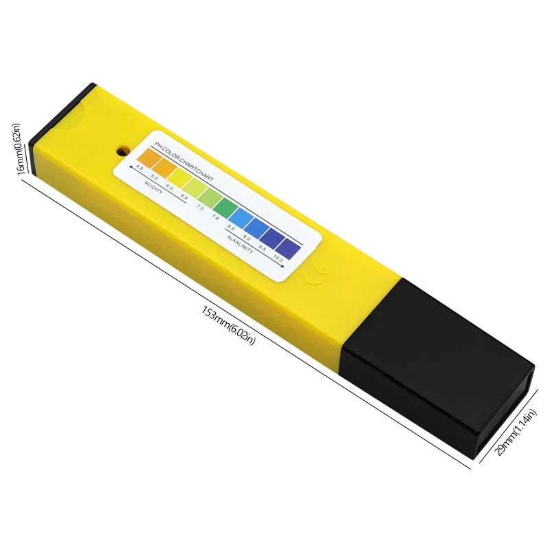 Water Quality Test Pen New PH Meter 0.01 High Precision for 0-14 PH Measurement Range Suitable Aquarium ,Swimming Pool,Household