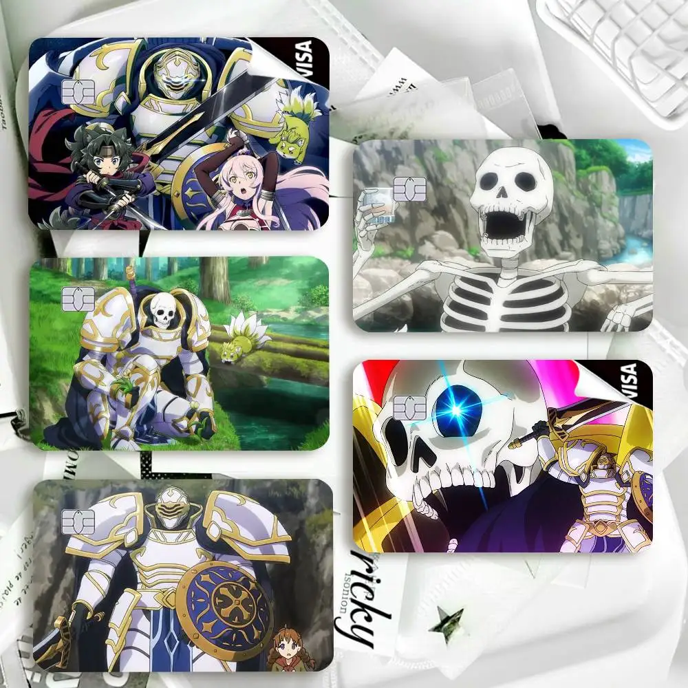 Arc Skeleton Knight  Waterproof Film Skin Cover Credit Card Stickers Debit Front Bank Bus Pass