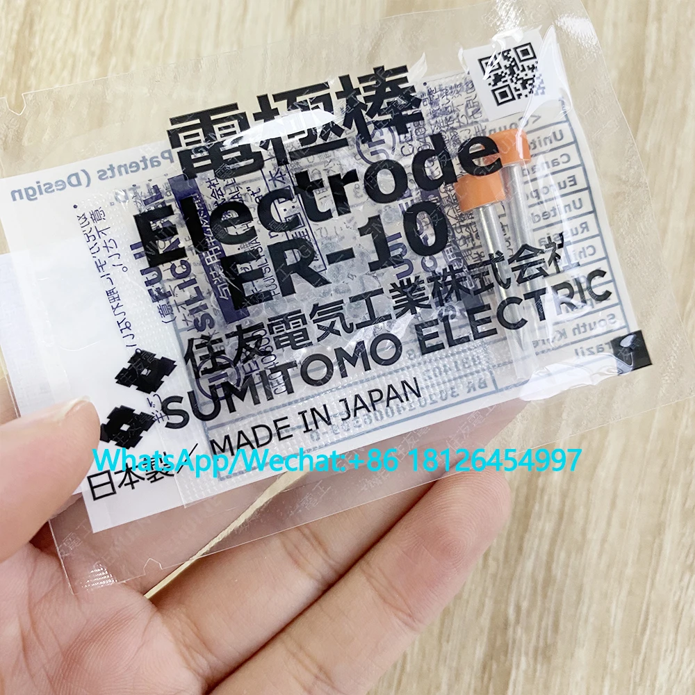 Original New Packaging ER-10 Electrode Sumitomo T-39 Type-66 T-81C 82C Z1C 71C T-400/600C Fiber Fusion Splicer Electrodes Rod