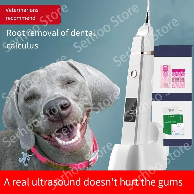 High Frequency Ultrasonic Pet Dental Cleaner Electric  Toothbrush Dog Tooth Cleaner Dog Accessories  Cleaning Supplies